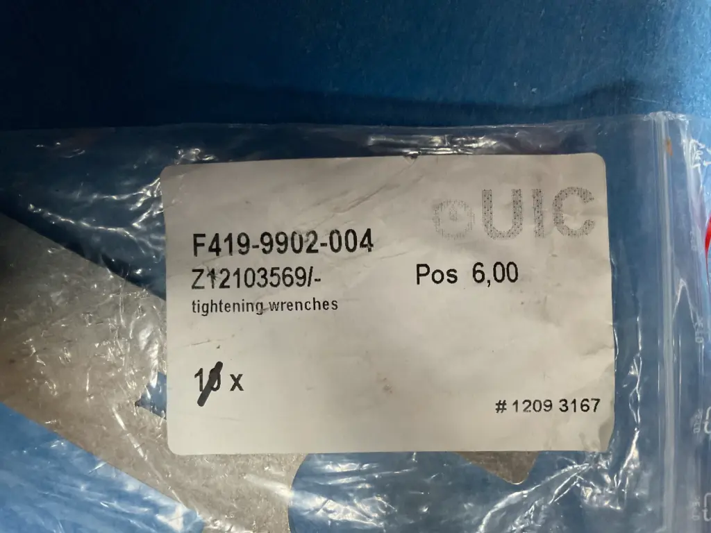 SW30 Tightening Wrenches – CDU Service Tool